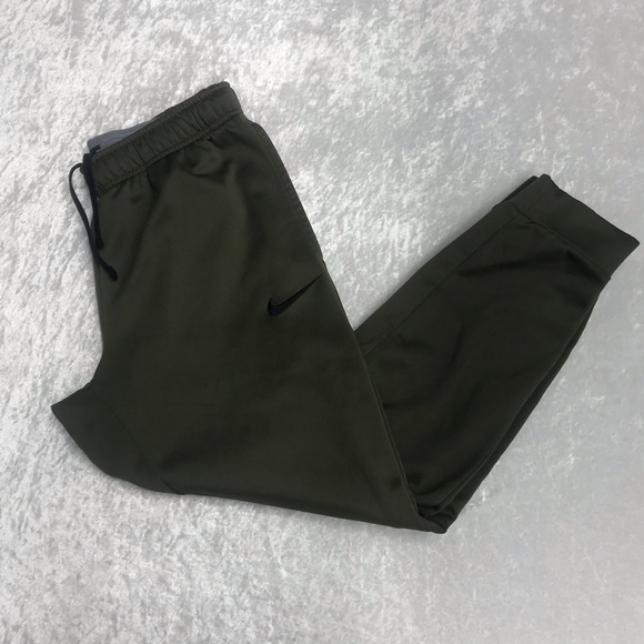 Nike Men’s Green Therma-Fit Sweatpants